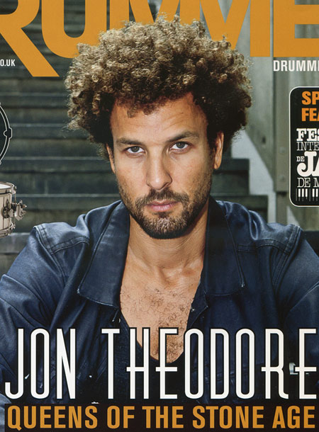 Drummerworld: Jon Theodore - 450x610 - jpeg Jon Theodore Wife
