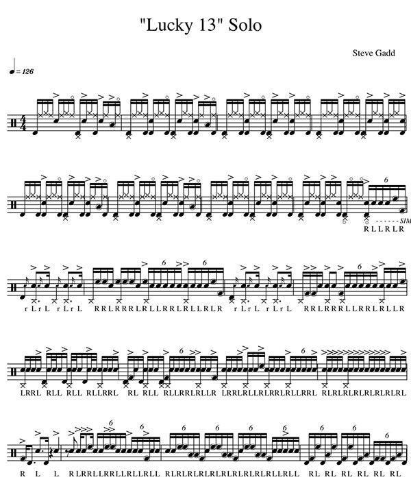 when i come around drums transcription pdf