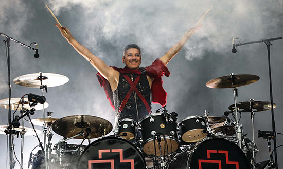 Christoph Schneider Rammstein Drummerworld