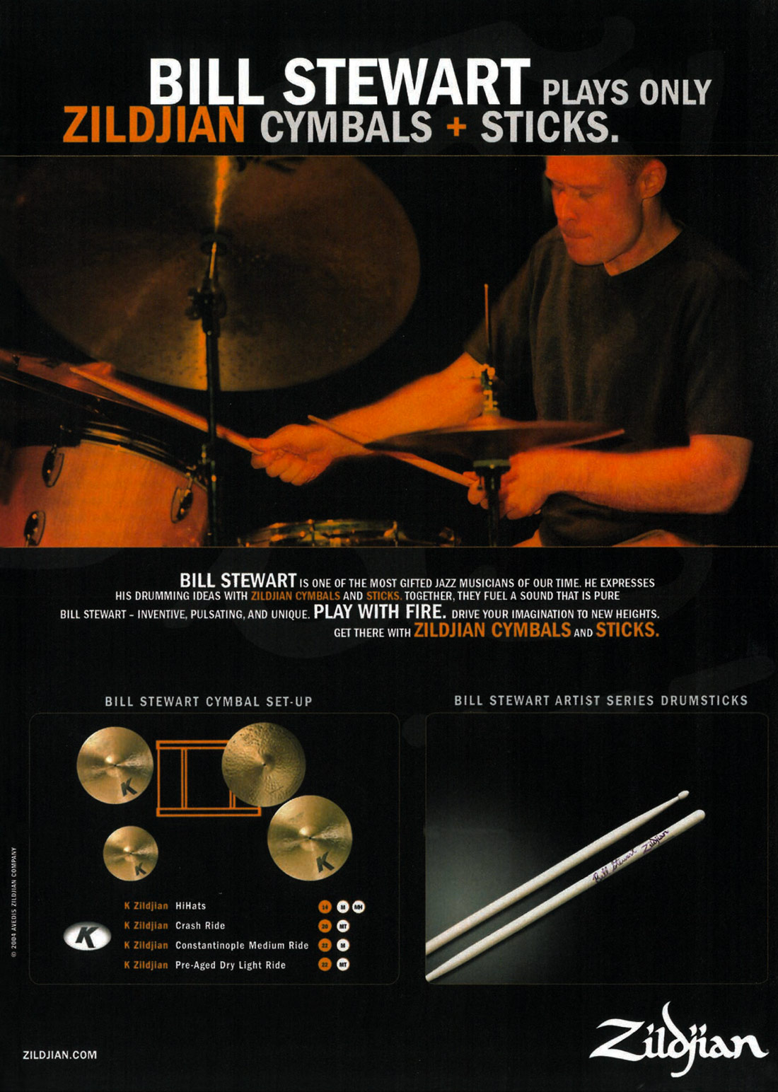 Bill Stewart - Drummerworld