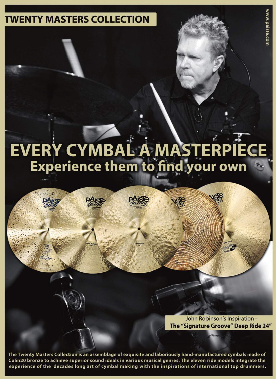John J.R. Robinson - Drummerworld