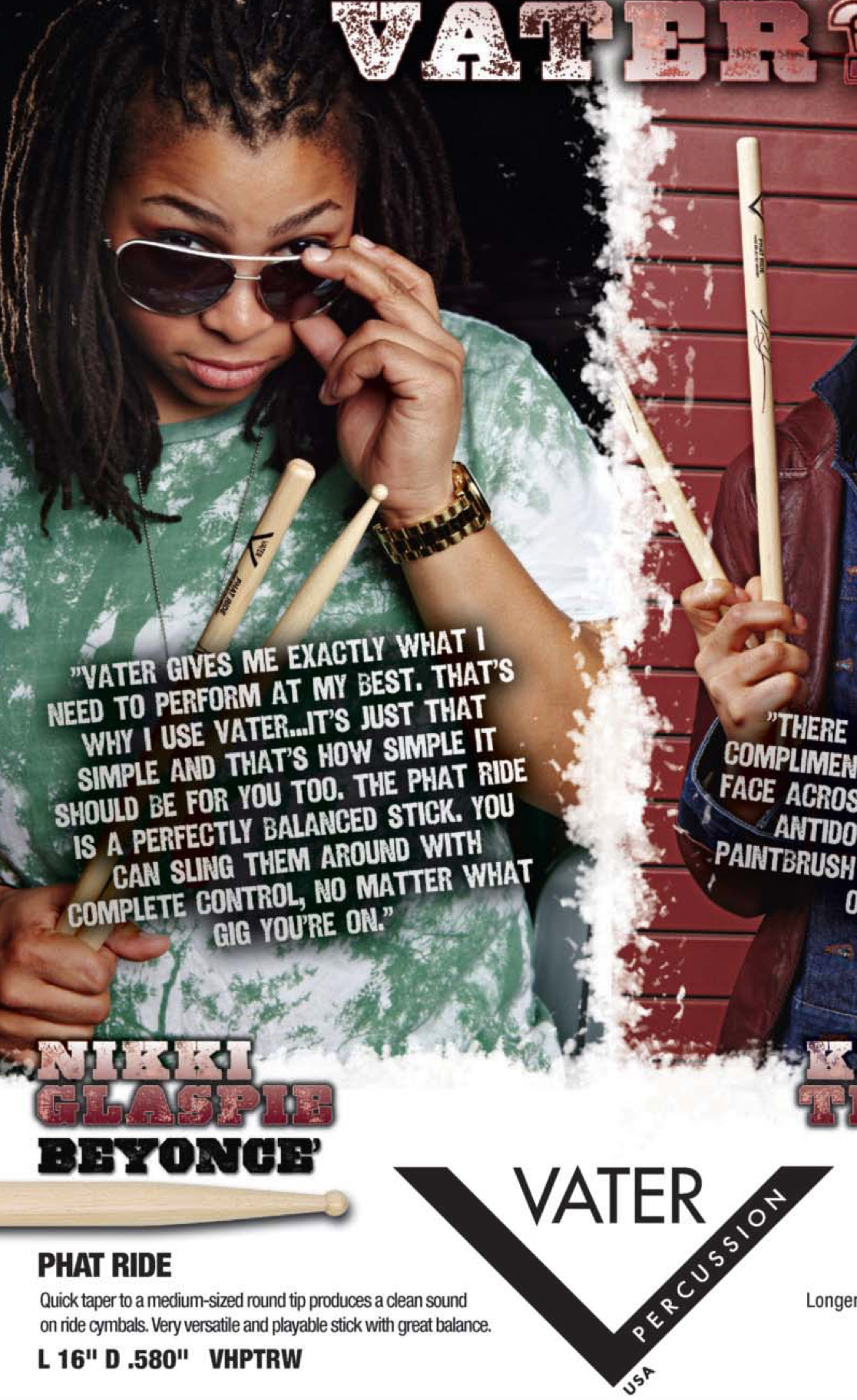 Nikki Glaspie Drummerworld