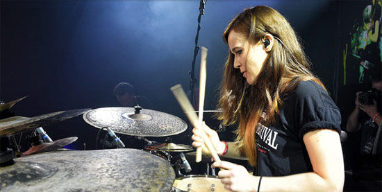 Anika Nilles Drummerworld