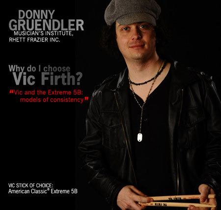 Donny Gruendler Drummerworld