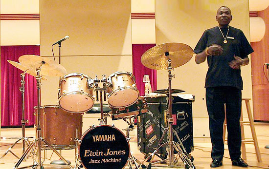 Elvin Jones Drummerworld