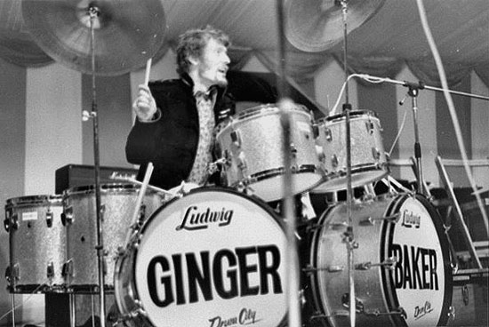 Ginger Baker - Drummerworld