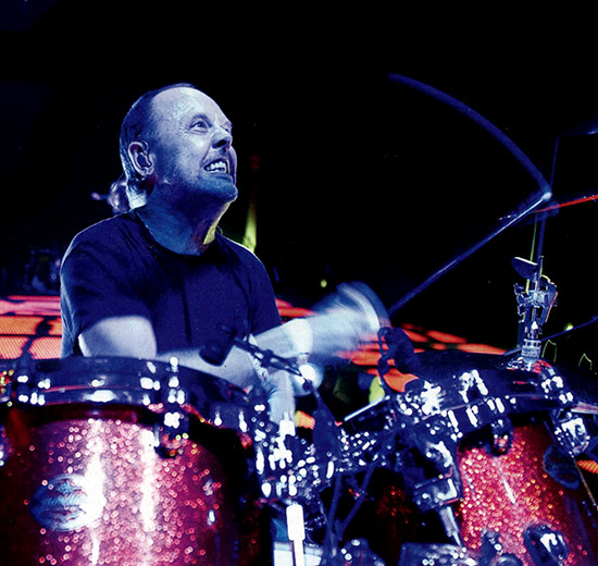 Lars Ulrich - Metallica - Drummerworld