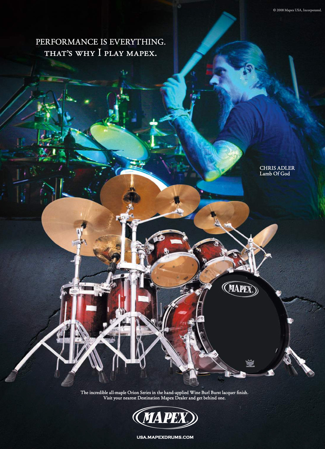 Chris Adler Drummerworld