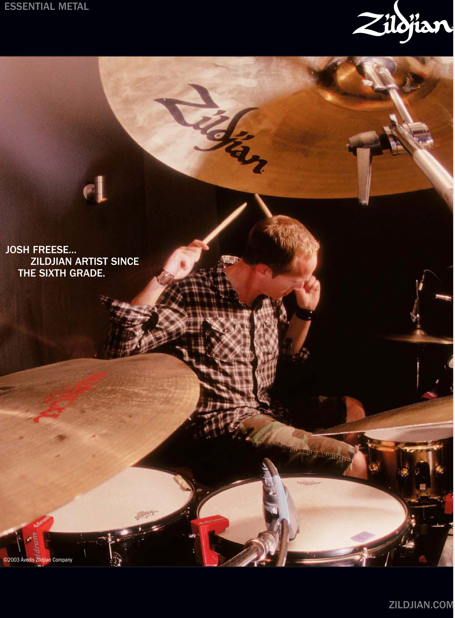 Josh Freese Drummerworld