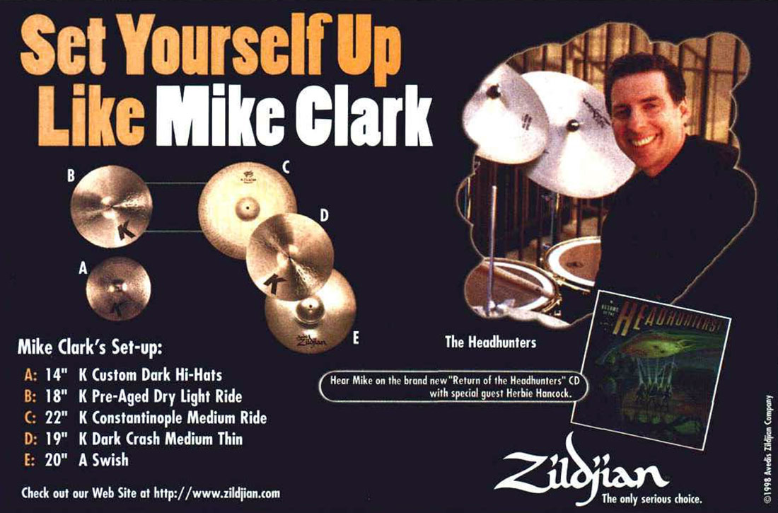 Mike Clark - Drummerworld