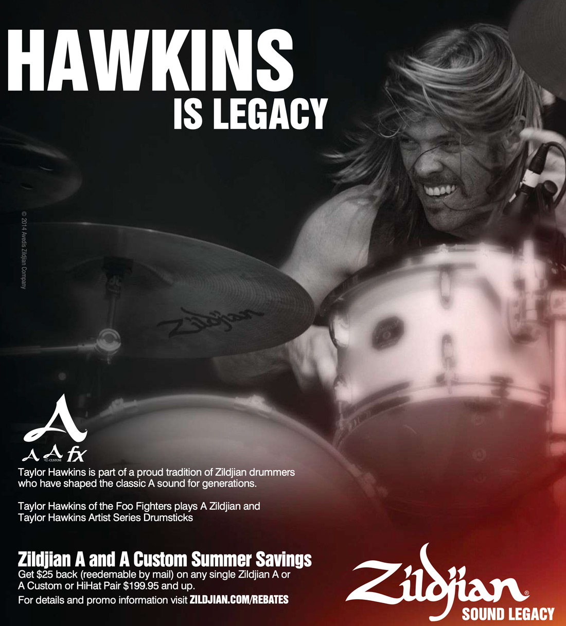 Taylor Hawkins Drummerworld